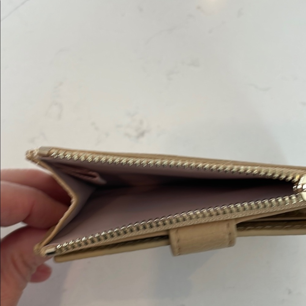 Coccinelle Beige Leather wallet - Picture 4 of 4